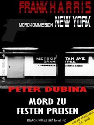 cover image of Mord zu festen Preisen (Mordkommission New York, Frank Harris, Band 5)